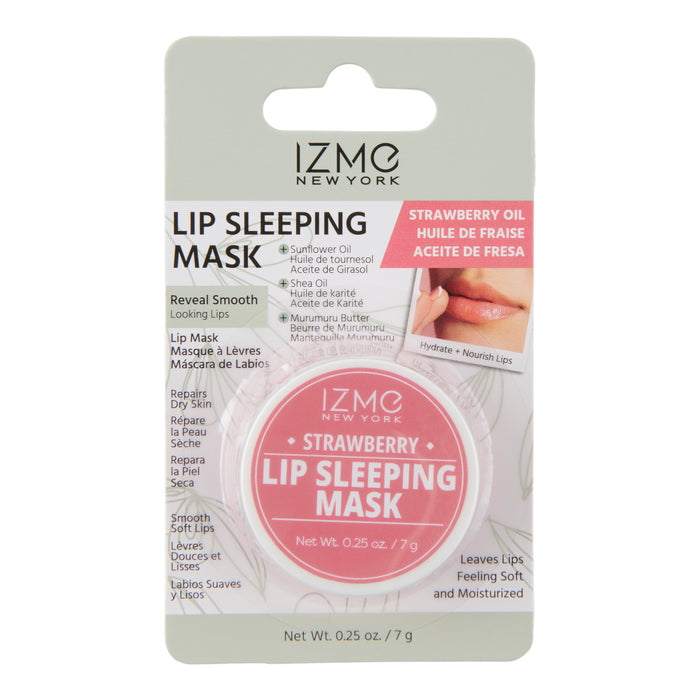 Masque de nuit pour lèvres à la fraise IZME, 7 g