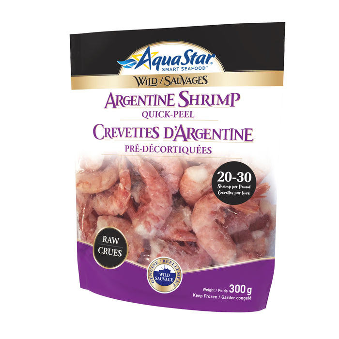 Aqua Star Frozen Quick-Peel Argentine Wild Shrimp, 908-g