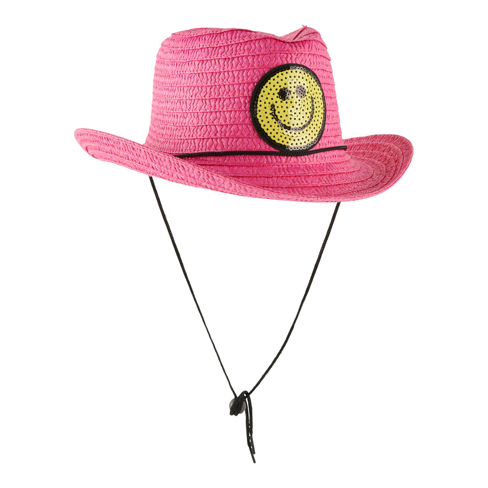 Chapeau De Cowboy Enfant Ariat – Paille Multicolore – Taille L – été