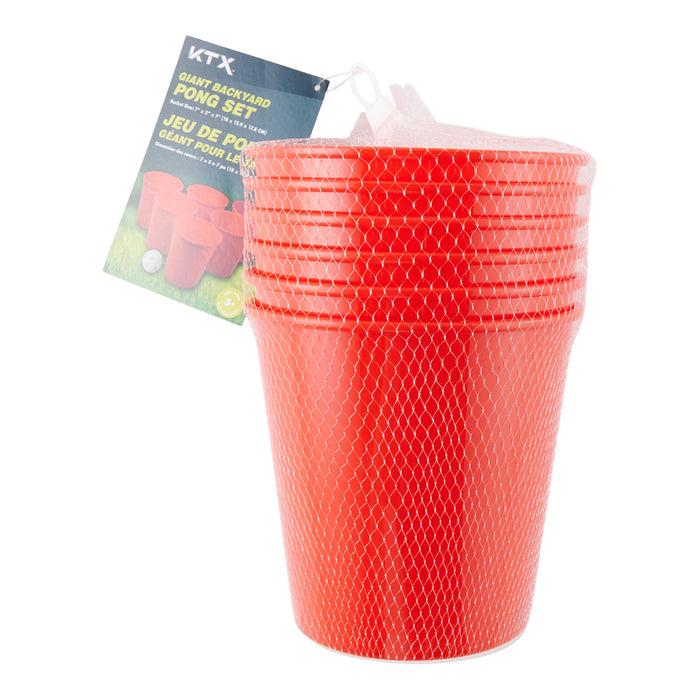 KTX Giant Yard Pong Game, 7 Piece
