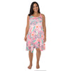Carisma Women's Plus High-Low Sleepshirt