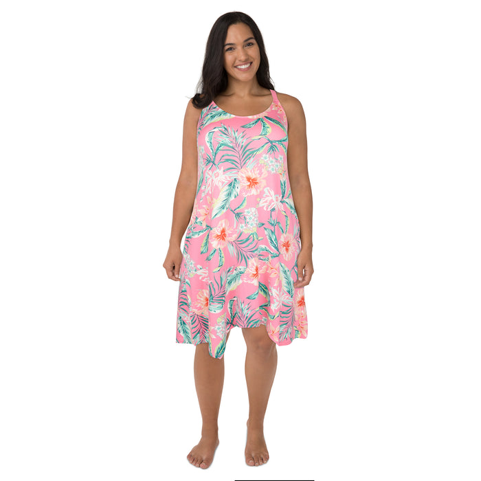 Carisma Women's Plus High-Low Sleepshirt