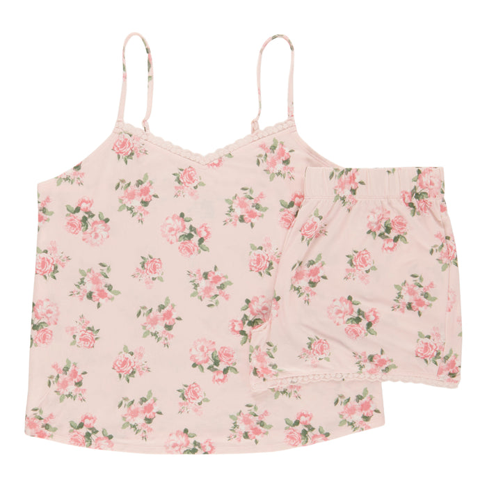 Pyjama familial avec boxeur et camisole Carisma pour femmes, 2 pièces