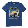 T-shirt à manches courtes automobile sous licence pour hommes