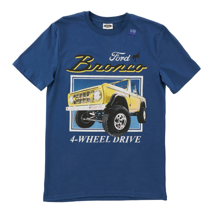T-shirt à manches courtes automobile sous licence pour hommes