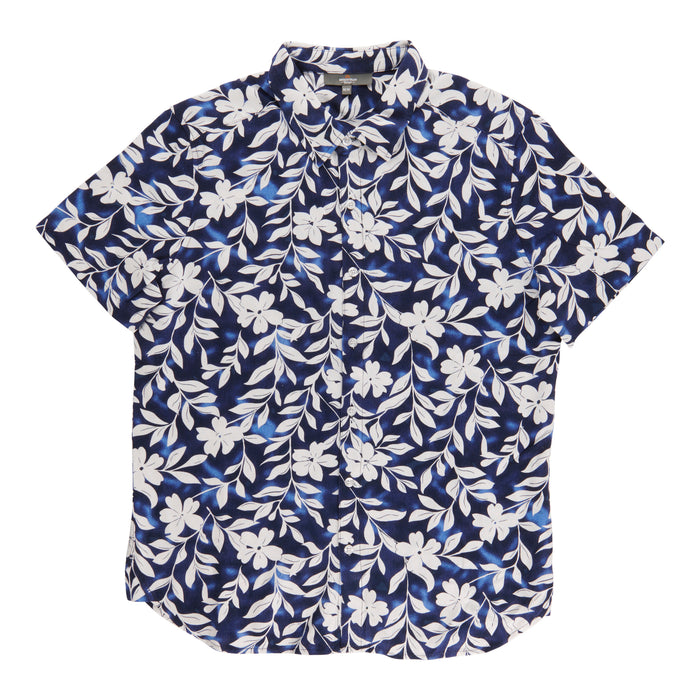 Chemise boutonnée et imprimée en mélange de lin Mountain Ridge pour hommes