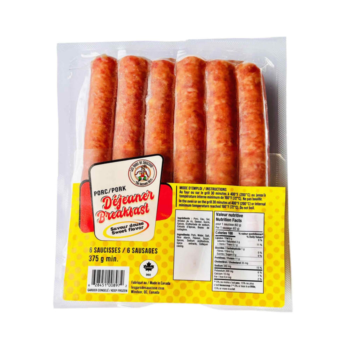Breakfast Sausage, 375 g