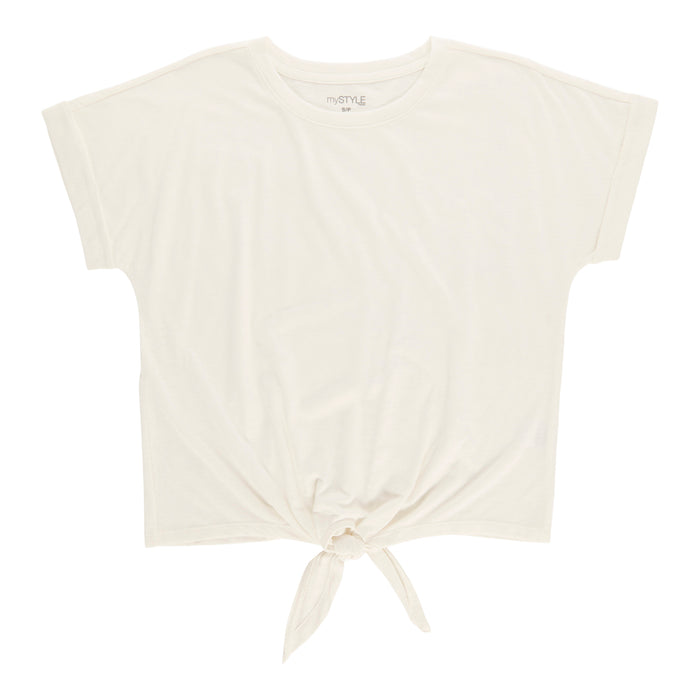 mySTYLE Women's Rolled Sleeves Tee