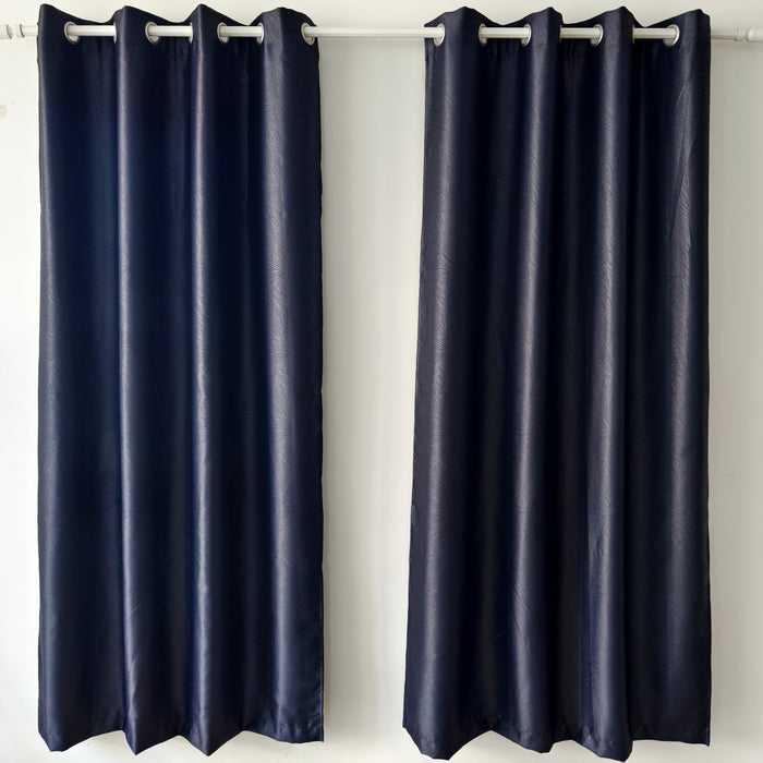 Rideau assombrissant texturé HomeStyles, 52 po x 84 po