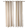Rideau imprimé en coton recyclé HomeStyles, 54 po x 84 po