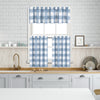 Ens. de rideaux de cuisine imprimés HomeStyles, 3 pièces