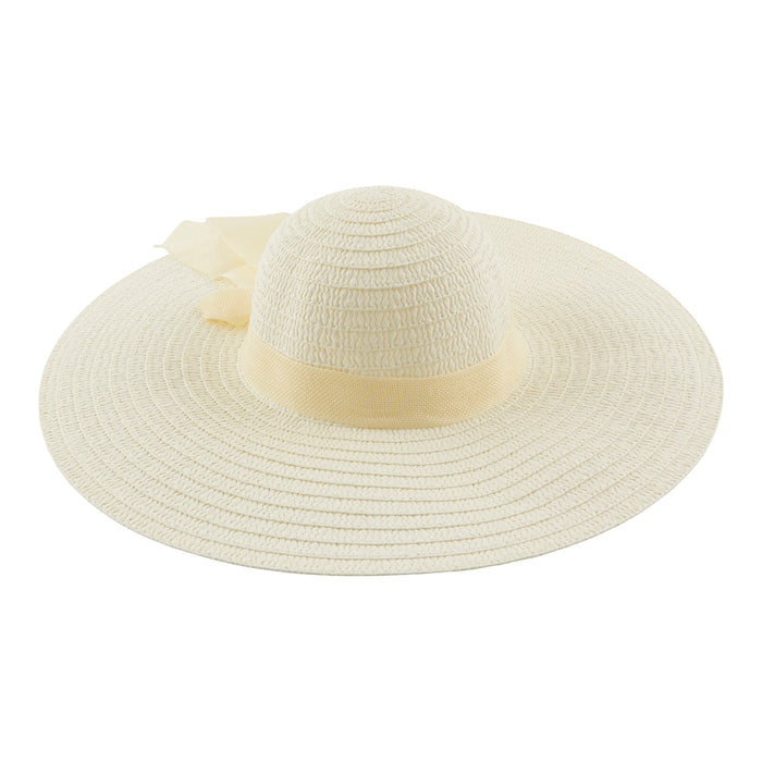 Women's Paper Straw Fedora Hat