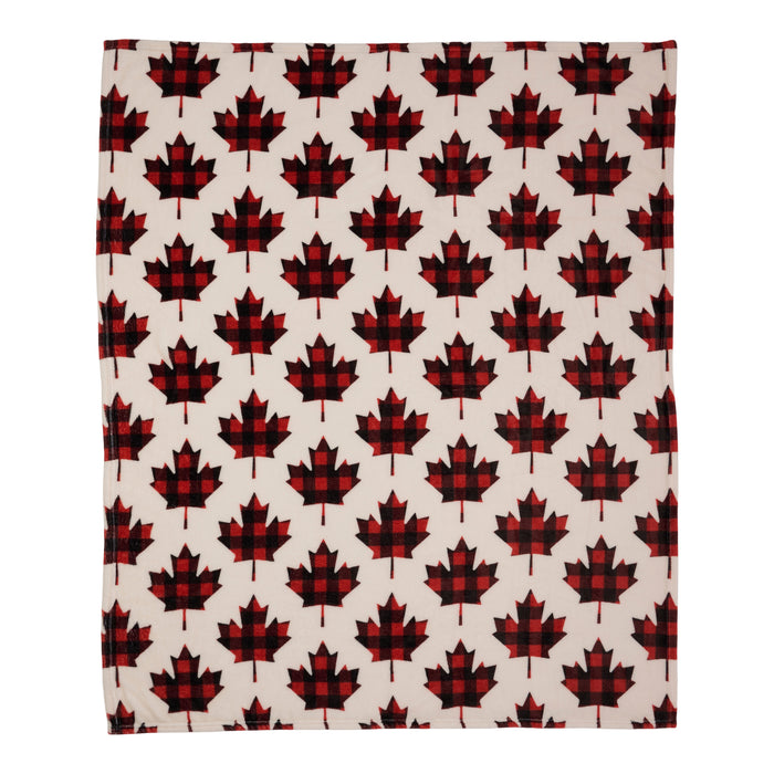 HomeStyles Canada Throw Blanket, 50-in x 60-in.