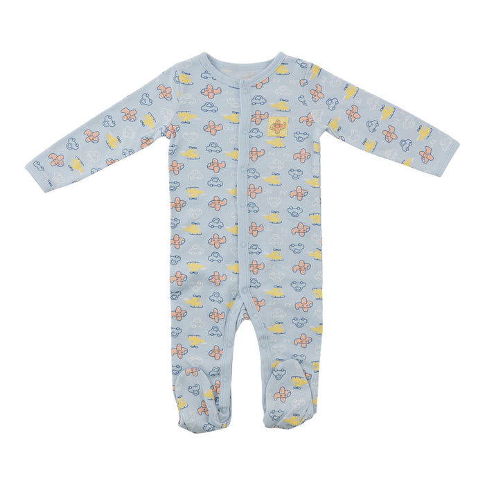 Infant Boys' Printed Long Sleeve Sleeper, 0-24 Month