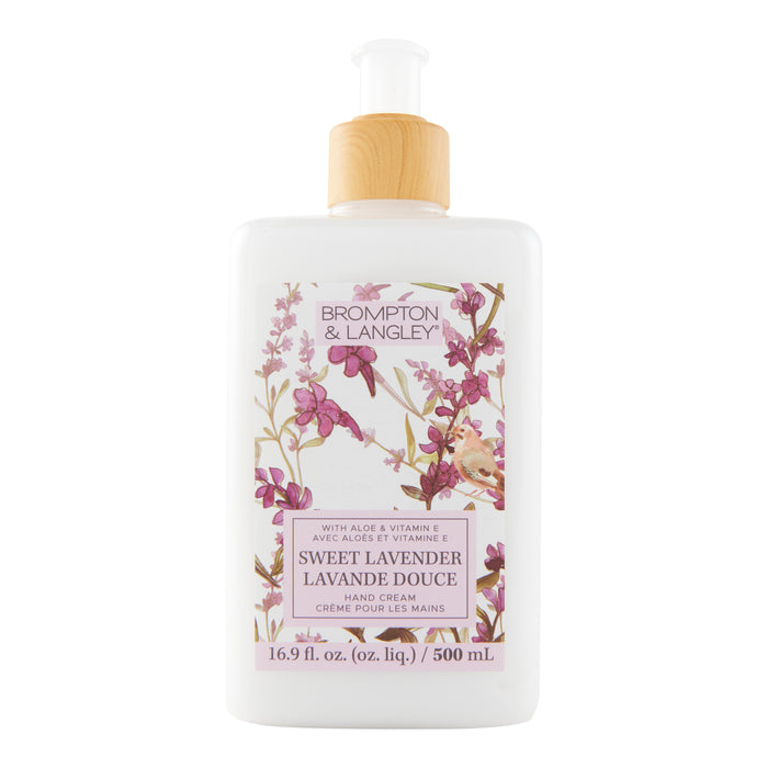 Crème à mains assorti Brompton & Langley, 500 ml