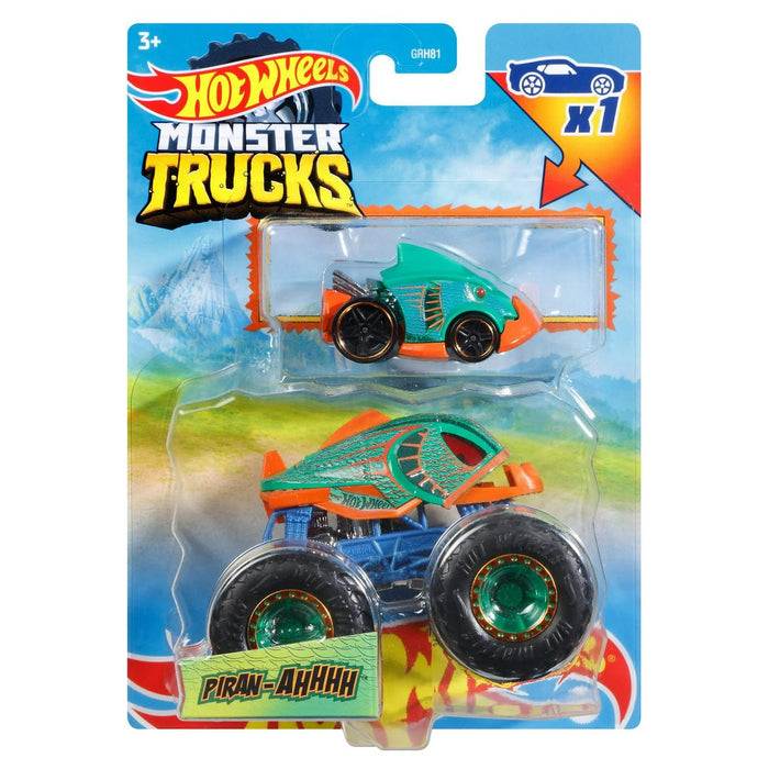 Hot Wheels 1:64 Die-Cast Monster Trucks