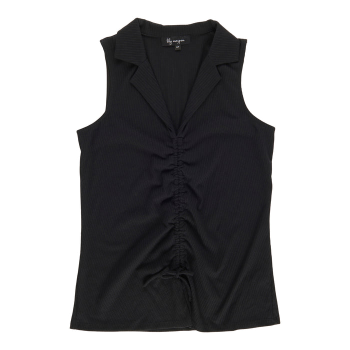 lily morgan Women's Front Ruching Top