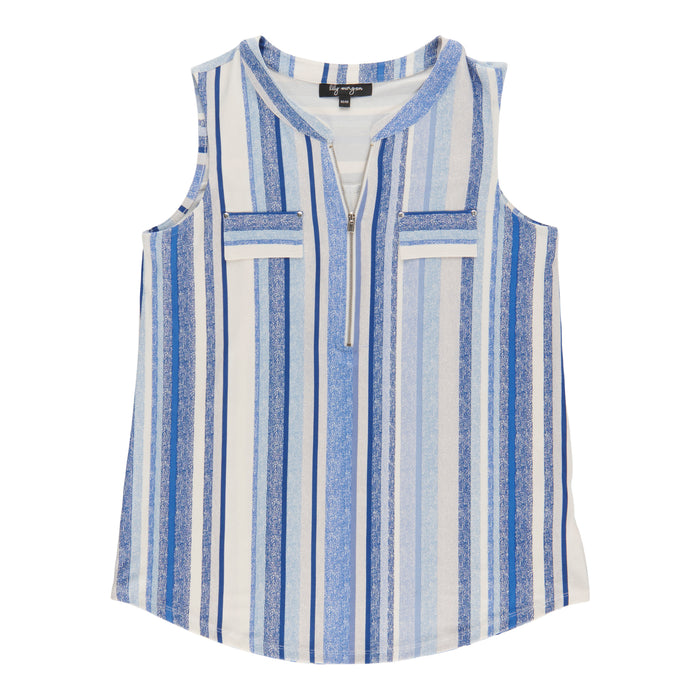Camisole sans manches à col en V lily morgan pour femmes