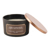 Bougies dans un pot noir mat – 14 oz