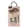 The Beauty Project Makeup Brush Set, 3-Piece