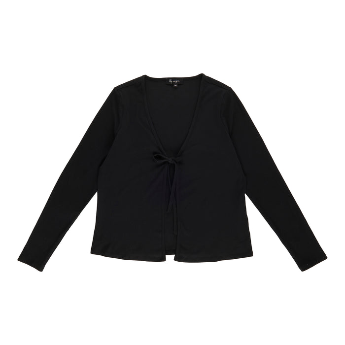 lily morgan Women's Tie Front Cardigan