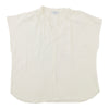 mySTYLE Women's Plus V-Neck Crinkle Top