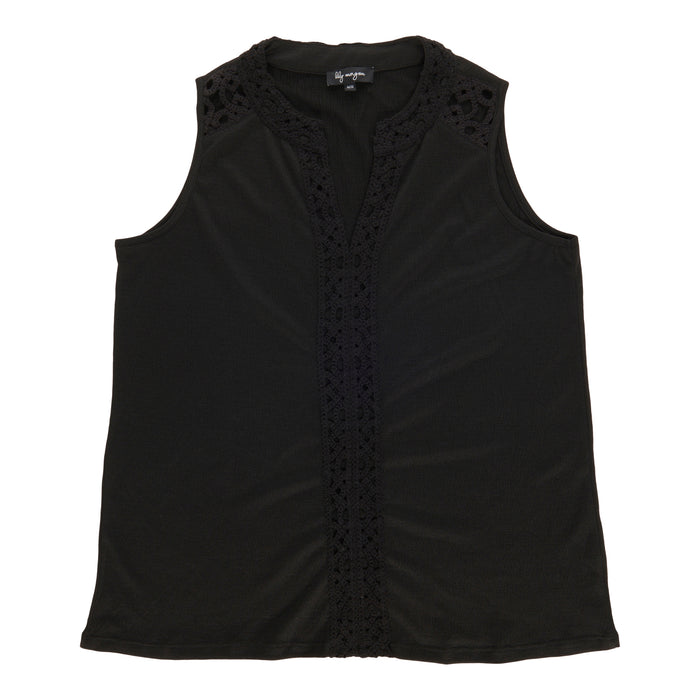 Camisole avec détail en dentelle lily morgan pour femmes