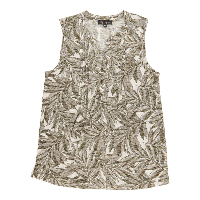 lily morgan Women's Front Button Camisole