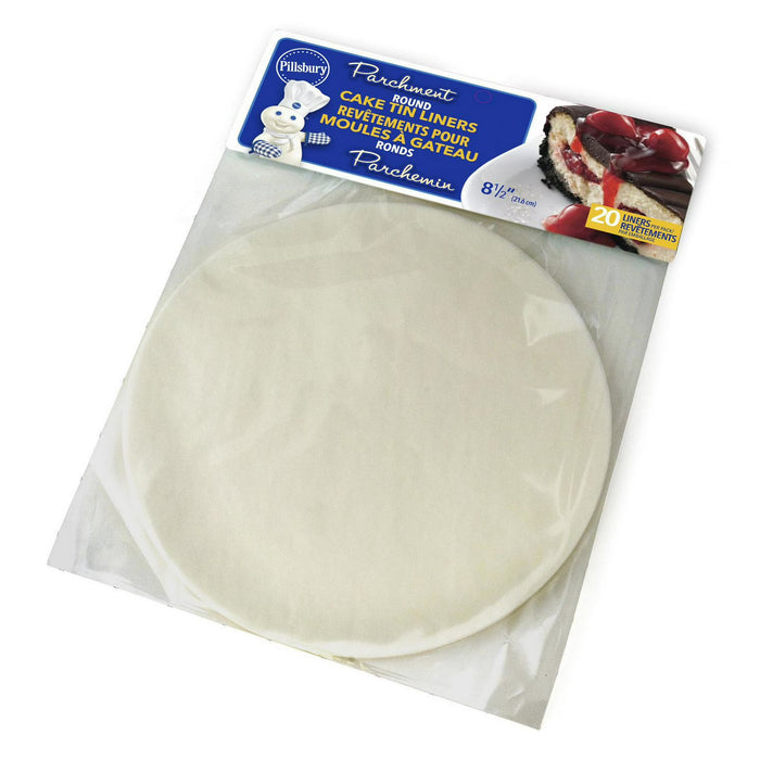 Papier pour moule à gâteau rond de 8,5 po Pillsbury, 20 feuilles