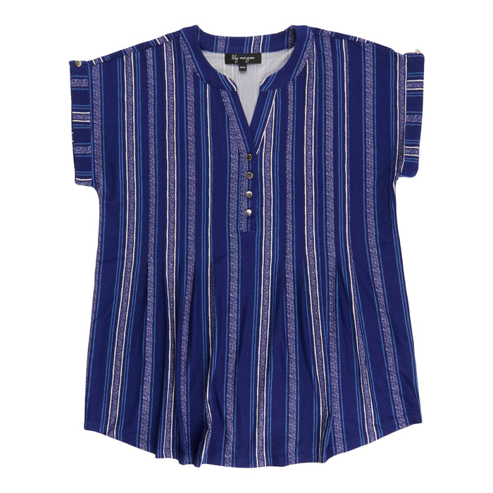 lily morgan Women's Pleated Top