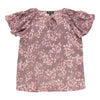 lily morgan Women's Smocked Shoulder Blouse