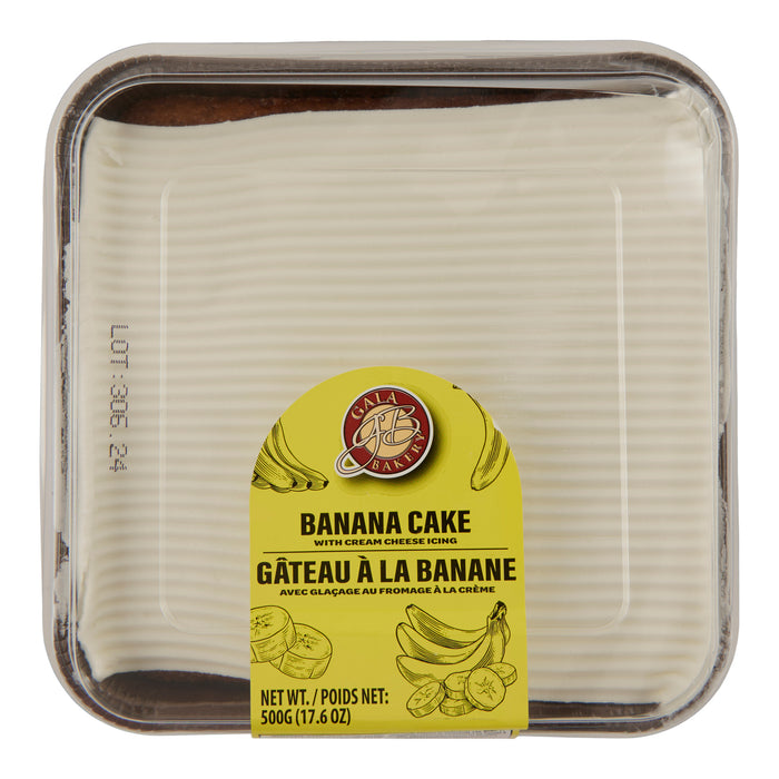 Gâteau à la banane Gala Bakery, 500 g