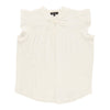 lily morgan Women's Flutter Sleeve Blouse
