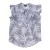 Blouse avec manches à volants lily morgan pour femmes