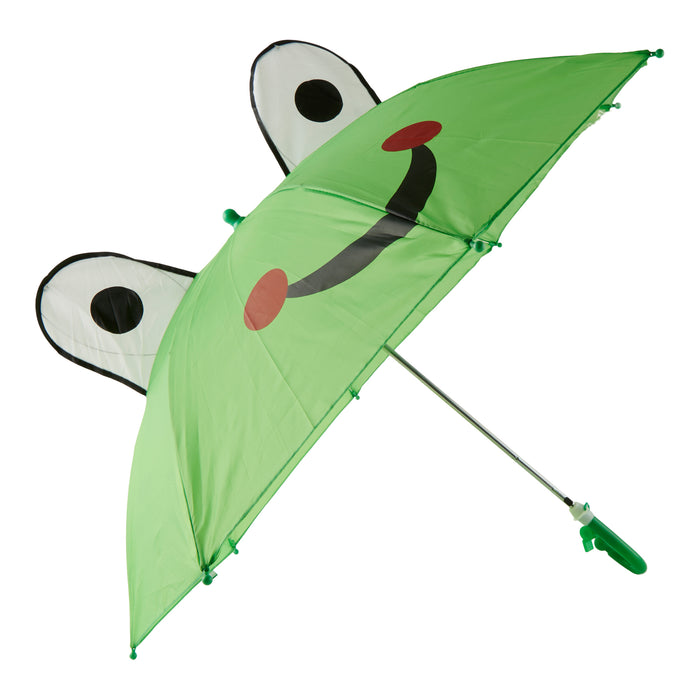 Parasol à motif animalier 3D avec sifflet pour enfants