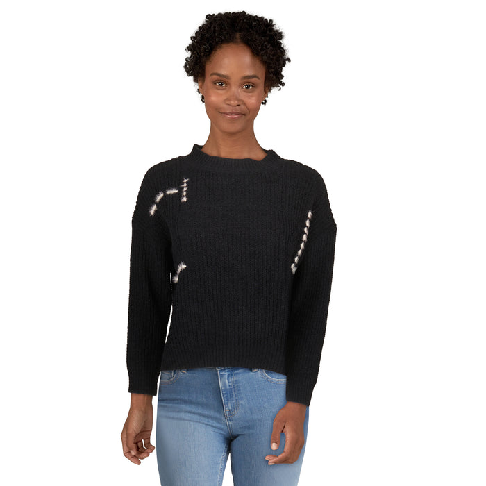 Women's Long Sleeve Chenille Sweater