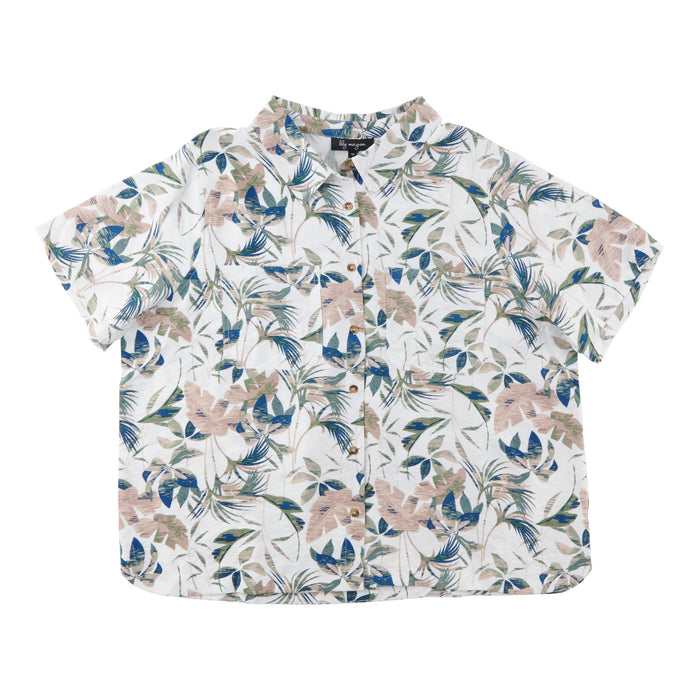Blouse en lin soyeux taille plus lily morgan pour femmes