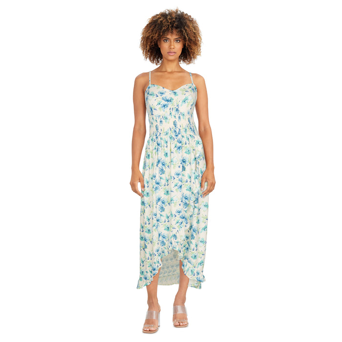 lily morgan Women's High-Low Wrap Dress