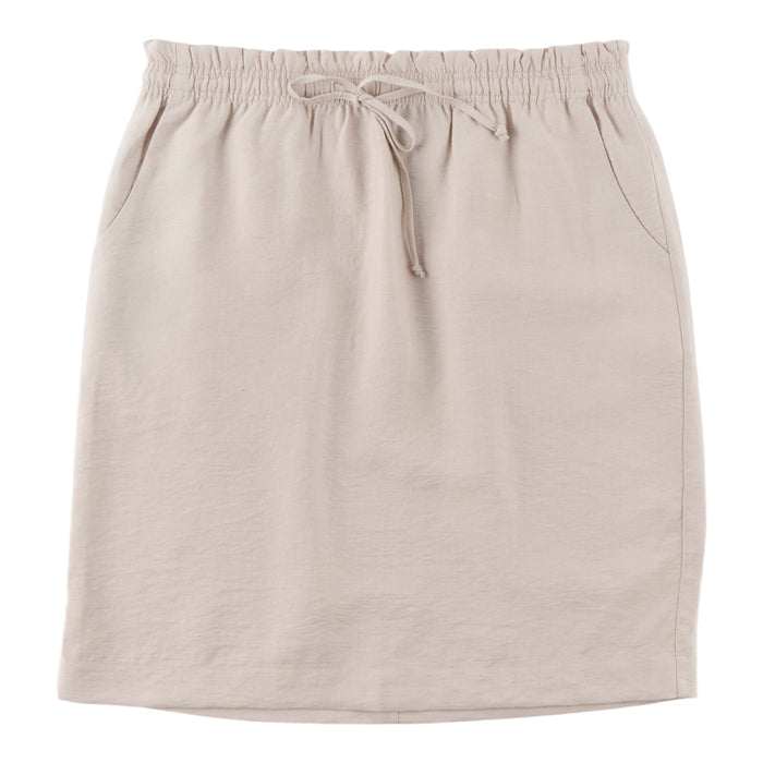 lily morgan Women's Solid High-Rise Midi Circle Skirt