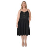 Robe mi-longue taille Plus lily morgan pour femmes