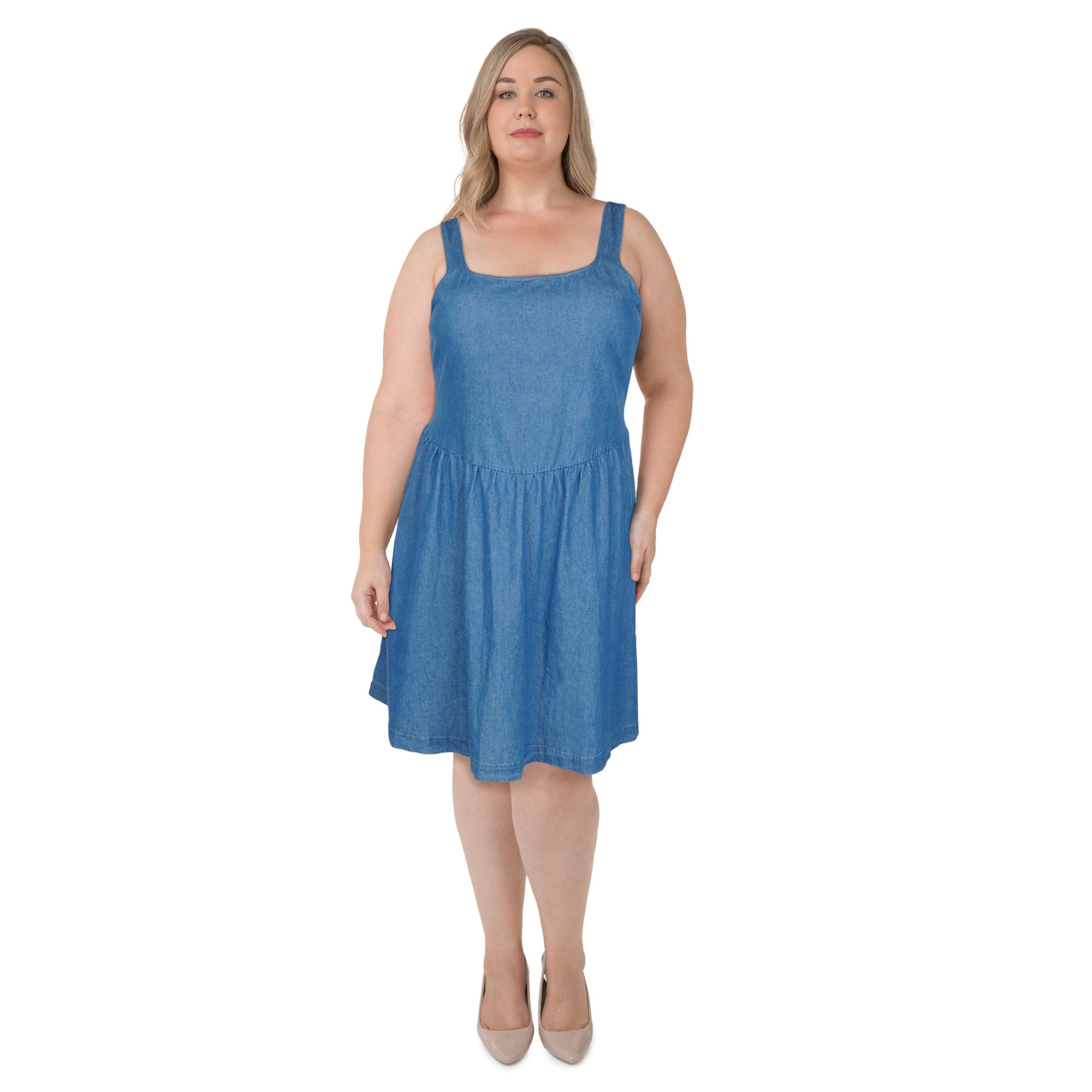 Robe mini en denim taille plus mySTYLE pour femmes – Giant Tiger