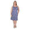 Robe sans manches à encolure carrée taille Plus mySTYLE pour femmes