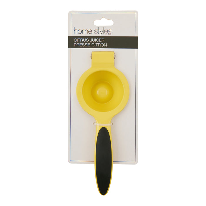 HomeStyles Lemon Squeezer, Yellow, 8-in.