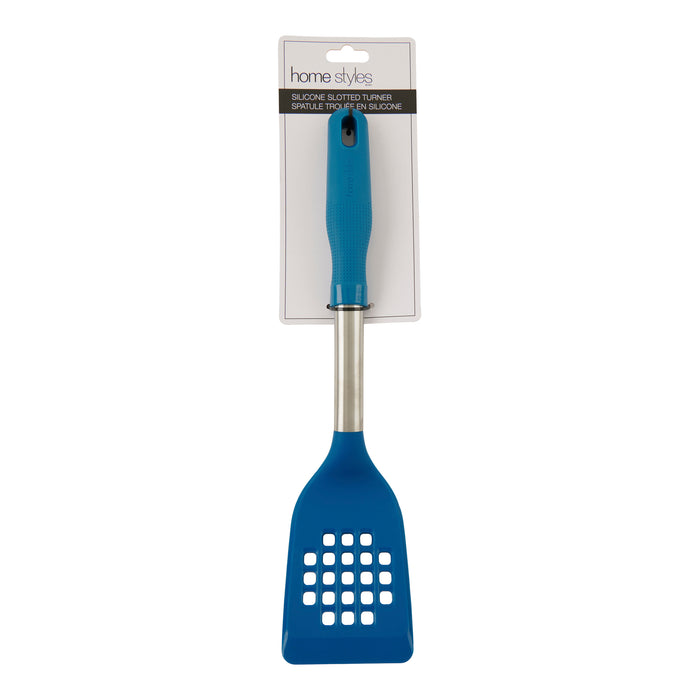 Pelle à retourner à fentes HomeStyles, bleu – 13,5 po