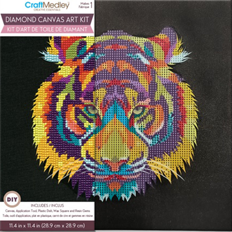 Diamond Painting, 11-in x