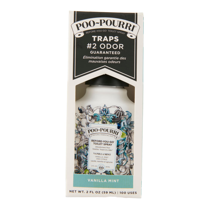 Poo~Pourri Before-You-Go Toilet Spray, Vanilla Mint, 59 ml
