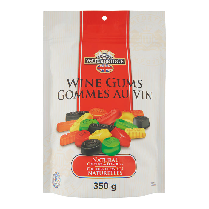 Waterbridge Wine Gums SUR Bag, 350-g