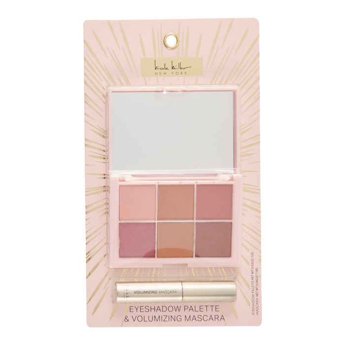Nicole Miller Eyeshadow Palette & Mascara Set