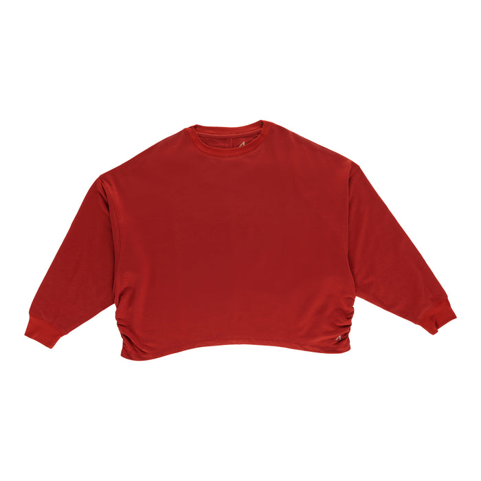 Women's Cropped Crew Neck Sweater