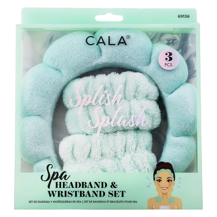 Cala Spa Headband + Wristband Set